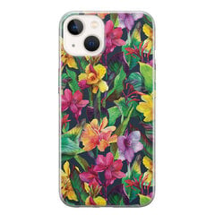 Piece of Case Colorful exotic flowers kaina ir informacija | Telefono dėklai | pigu.lt