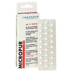 Vandens dezinfekavimo tabletės Katadyn Micropur Forte MF 1T DCCNa 50 pcs kaina ir informacija | Higienos priemonės | pigu.lt