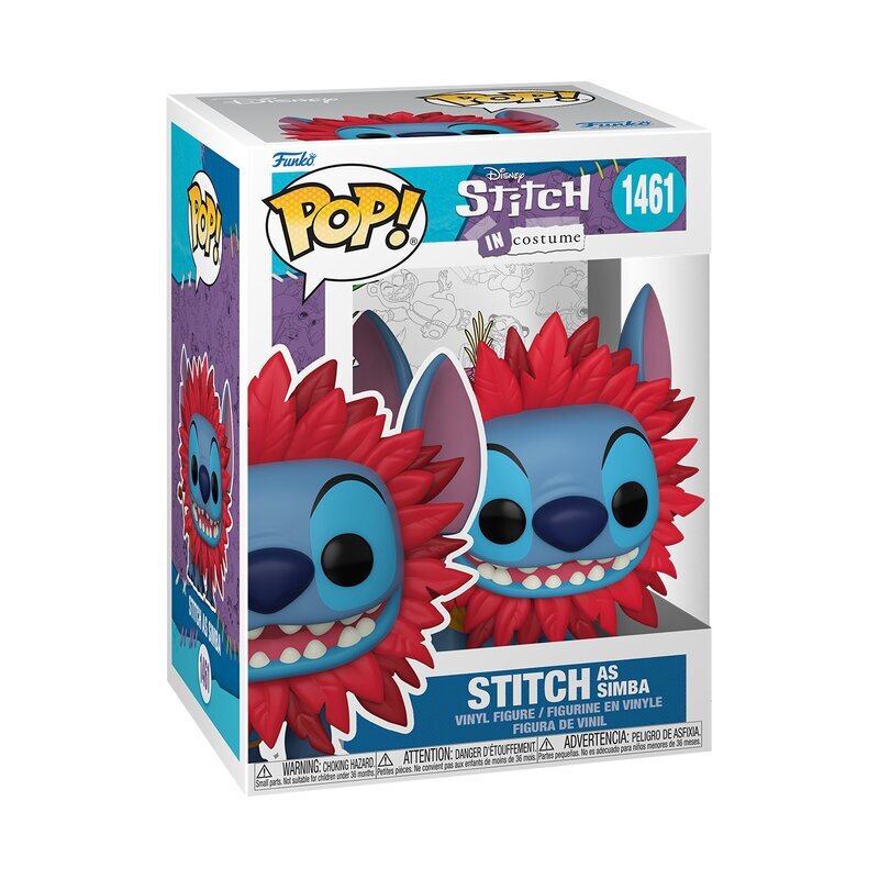 FUNKO POP! Stitch Simba Costume цена и информация | Žaidėjų atributika | pigu.lt