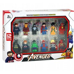 LEGO Avengers žmogeliukų / figurėlių rinkinys, 12 vnt. цена и информация | Конструкторы и кубики | pigu.lt