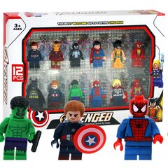 LEGO Avengers žmogeliukų / figurėlių rinkinys, 12 vnt. kaina ir informacija | Konstruktoriai ir kaladėlės | pigu.lt