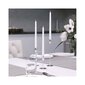 Ilgos baltos žvakės, 4 vnt. (30 cm) цена и информация | Žvakės, Žvakidės | pigu.lt