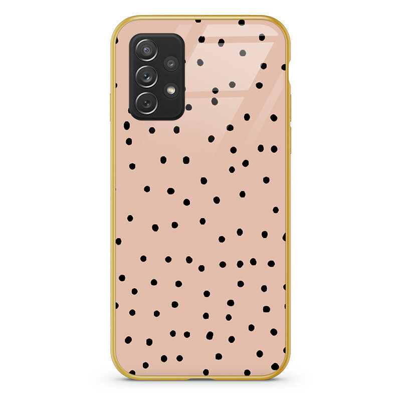 Piece of Case Dots Gold kaina ir informacija | Telefono dėklai | pigu.lt