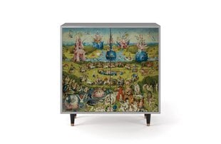 Комод с 4 дверцами L 94 см, The Garden By Hieronymus Bosch Grey цена и информация | Комоды | pigu.lt