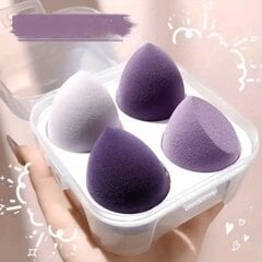 '1box makeup puff 4vnt/8vnt makeup blender cosmetic puff makiažo kempinė su laikymo dėžute foundation pudra sponge grožio įrankiai moterų makiažo priedai makiažo pudra' kaina ir informacija | Vonios kambario aksesuarai | pigu.lt