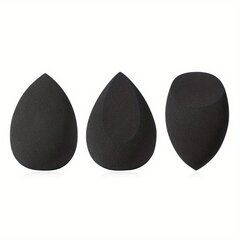 '3 vnt makiažo kempinėlių rinkinys professional beauty sponge blender makeup foundation blending cosmetic makeup puff pudrai kremui' kaina ir informacija | Vonios kambario aksesuarai | pigu.lt