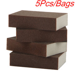 '5 vnt magic cleaning sponge carborundum buitinio valymo įrankiai eraser nano emery sponge magic sponge nano emery kempinės medienos poliravimo įrankiai' kaina ir informacija | Vonios kambario aksesuarai | pigu.lt