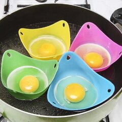 '4 nepridegančių silikoninių kiaušinių brakonierių rinkinys' kaina ir informacija | Vonios kambario aksesuarai | pigu.lt