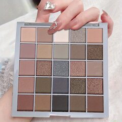 '25 colors makeup earth color beauty eyeshadow blizgantys akių šešėliai' kaina ir informacija | Vonios kambario aksesuarai | pigu.lt