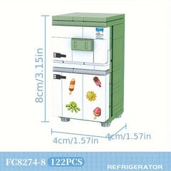 Konstrukcija šaldytuvas kaina ir informacija | Žaislai berniukams | pigu.lt