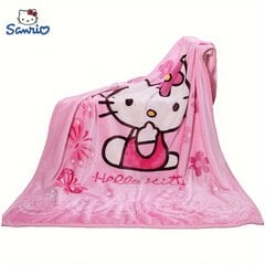 Vaikiška lovatiesė Hello Kitty, rožinė kaina ir informacija | Lovatiesės ir pledai | pigu.lt