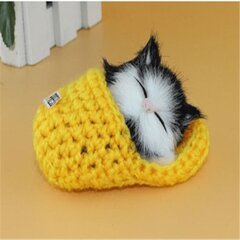 'Kawaii моделирование спящих котят каваи плюшевая кукла-кошка игрушка для детей подарок на день рождения для декора на Хэллоуин Рождественский подарок на День благодарения' цена и информация | Мягкие игрушки | pigu.lt