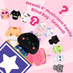 'Mewaii® 10 16 cm aklas krepšys d sezono grybų pliušinis žaislas minkštas įdaryti gyvūnai pliušiniai mieli pliušiniai žaislai dekoracija kawaii dovana mergaitei berniukui' kaina ir informacija | Minkšti (pliušiniai) žaislai | pigu.lt