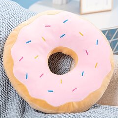 '1 vnt pink donut pillow juokingi maisto pliušiniai spurgų maisto pagalvės' kaina ir informacija | Dekoratyvinės pagalvėlės ir užvalkalai | pigu.lt