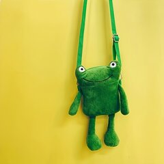 'Mielas mini frog crossbody krepšys per petį' kaina ir informacija | Minkšti (pliušiniai) žaislai | pigu.lt