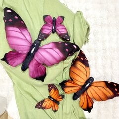 'Реалистичная 3d плюшевая подушка-бабочка ' цена и информация | Декоративные подушки и наволочки | pigu.lt
