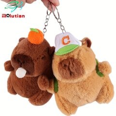 '2 vnt kapybaros pliušinis raktų pakabukas žaislas' kaina ir informacija | Minkšti (pliušiniai) žaislai | pigu.lt