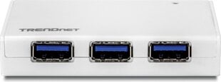 TRENDNET 4-PORT USB 3.0 HUB цена и информация | USB накопители | pigu.lt
