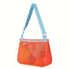 Tinklinis paplūdimio krepšys paplūdimio žaislams variant-35407, oranžinis kaina ir informacija | Aksesuarai vaikams | pigu.lt