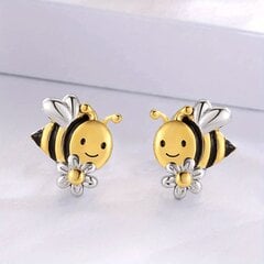 'Серьги-гвоздики с милыми мультяшными пчелами и ромашками, подарки на день рождения и Рождество' цена и информация | Аксессуары для детей | pigu.lt