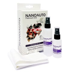 Nanoauto Premium - NANO покрытие для автомобильных стекол цена и информация | Автохимия | pigu.lt