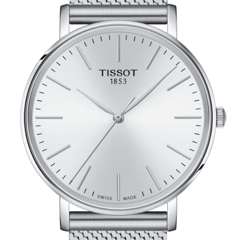 Tissot Everytime Gent T143.410.11.011.00 T143.410.11.011.00 kaina ir informacija | Moteriški laikrodžiai | pigu.lt