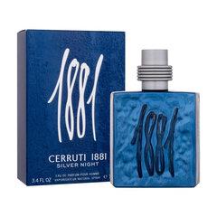 Kvapusis vanduo Nino Cerruti Cerruti 1881 Silver Night EDP vyrams, 100 ml kaina ir informacija | Kvepalai vyrams | pigu.lt