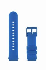 Garett Silicone 22mm Blue kaina ir informacija | Išmaniųjų laikrodžių ir apyrankių priedai | pigu.lt