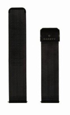 Garett 20mm Black цена и информация | Išmaniųjų laikrodžių ir apyrankių priedai | pigu.lt