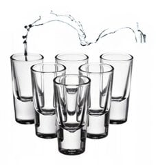 Cheers stiklinės degtinei 28 ml 6 vnt. kaina ir informacija | Taurės, puodeliai, ąsočiai | pigu.lt