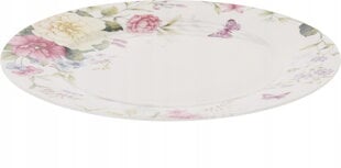Porcelianinė desertinė lėkštė 21 cm gėlių raštu цена и информация | Посуда, тарелки, обеденные сервизы | pigu.lt