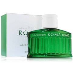 Tualetinis vanduo Laura Biagiotti Roma Uomo Green Swing EDT vyrams, 200 ml kaina ir informacija | Kvepalai vyrams | pigu.lt