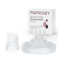 MOMCOZY M5 PIENTRAUKIŲ SILIKONINĖ MEMBRANA IR VOŽTUVAS цена и информация | Молокоотсосы | pigu.lt