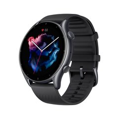 Amazfit gtr 3 thunder gps išmanusis laikrodis, juodas kaina ir informacija | Laikrodžiai | pigu.lt