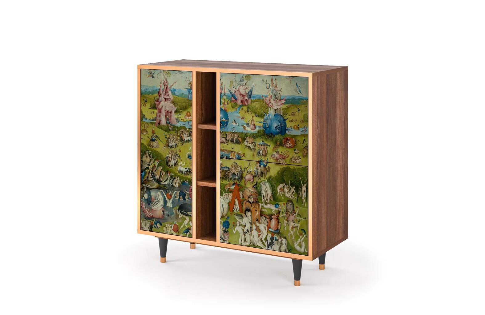 Indauja BS5 The Garden By Hieronymus Bosch L 94 cm, riešutas цена и информация | Komodos | pigu.lt