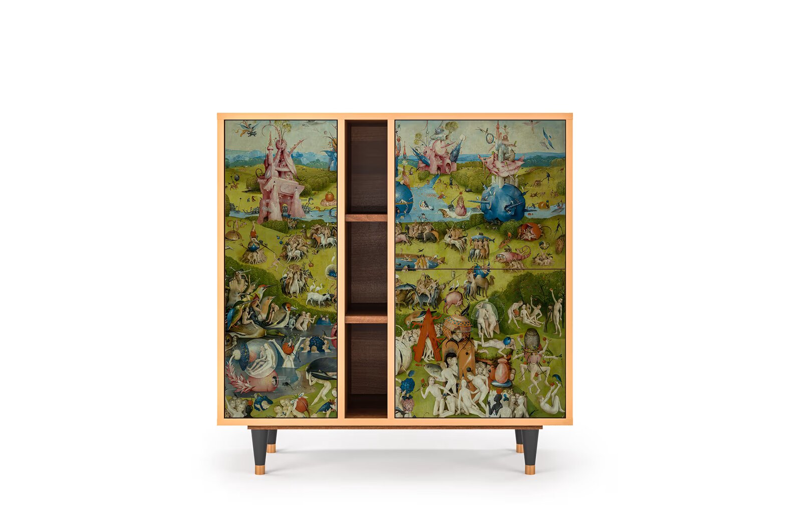 Indauja BS5 The Garden By Hieronymus Bosch L 94 cm, riešutas цена и информация | Komodos | pigu.lt