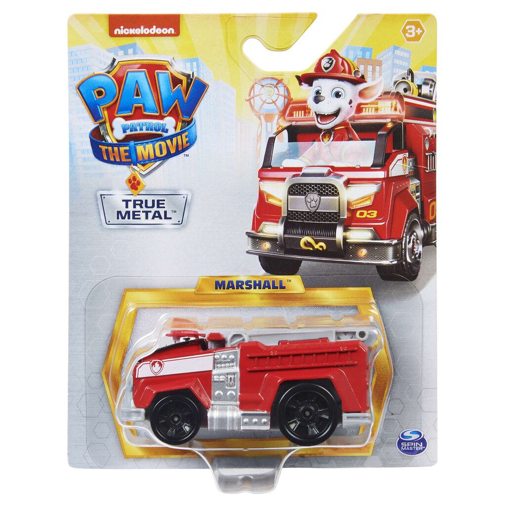 Gaisrinis automobilis su figūrėle Paw Patrol, 8cm kaina ir informacija | Žaislai berniukams | pigu.lt