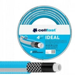 Rinkinys sodo žarnos Cellfast Ideal 10-241, 1/2", 30 m, PVC, 3 adapteriai, purškimo pistoletas, mėlyna kaina ir informacija | Laistymo įranga, purkštuvai | pigu.lt