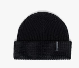 Kepurė Herschel Watch Cap Vertical ID Beanie Black kaina ir informacija | Vyriški šalikai, kepurės, pirštinės | pigu.lt