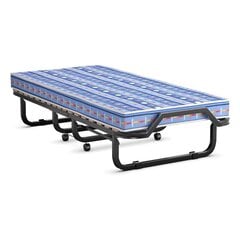 Кровать раскладная Costway ,200 х 80 х 40 см,синий цена и информация | Кровати | pigu.lt