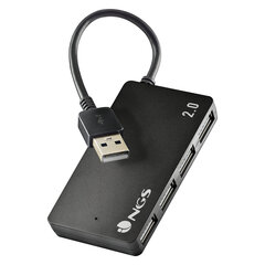 USB šakotuvas NGS IHUB4 TINY kaina ir informacija | Adapteriai, USB šakotuvai | pigu.lt