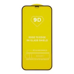 Закаленное стекло 9D для Xiaomi 13 в черной рамке цена и информация | Защитные пленки для телефонов | pigu.lt