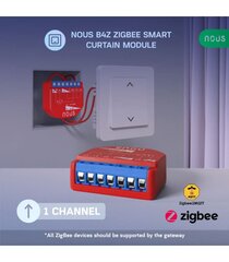 NOUS B4Z Zigbee variklio (užuolaidų) valdiklis цена и информация | Системы безопасности, контроллеры | pigu.lt