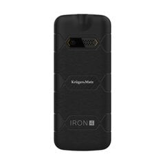 Kruger&matz iron 4 4G Black kaina ir informacija | Mobilieji telefonai | pigu.lt