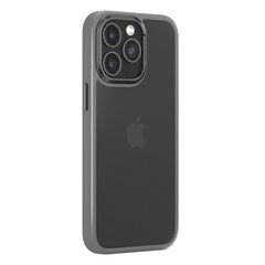 Comma dėklas, skirtas Joy Elegant, skirtas iPhone 15 Plus pilkos spalvos kaina ir informacija | Telefono dėklai | pigu.lt