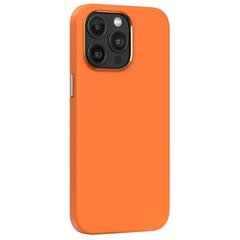 Comma dėklas, skirtas Nature Mag, skirtas iPhone 15 Plus oranžinės spalvos kaina ir informacija | Telefono dėklai | pigu.lt