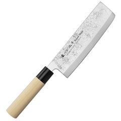 Nakiri peilis 16 cm Satake Nashiji Natural kaina ir informacija | Peiliai ir jų priedai | pigu.lt