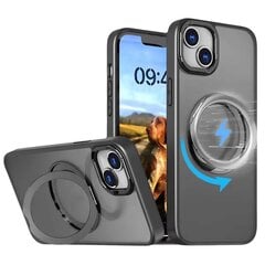 Mag Ring Rotating case for iPhone 13 Pro Max 6,7" black kaina ir informacija | Telefono dėklai | pigu.lt