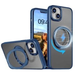 Mag Ring Rotating case for iPhone 12 Pro Max 6,7 navy blue kaina ir informacija | Telefono dėklai | pigu.lt