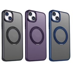 Mag Ring Rotating case for iPhone 13 Pro Max 6,7" navy blue kaina ir informacija | Telefono dėklai | pigu.lt